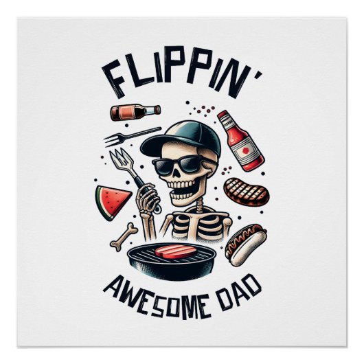 Flipping Geweldige papa Perfect Poster (Voorkant)