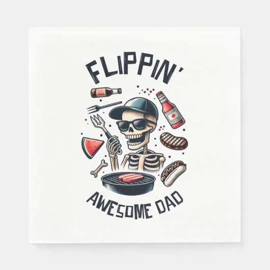 Flipping Geweldige papa Servet (Voorkant)
