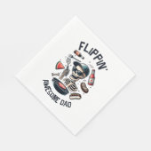 Flipping Geweldige papa Servet (Hoek)