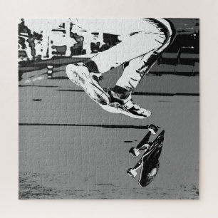 Flipping the Board - Skateboarder  Legpuzzel