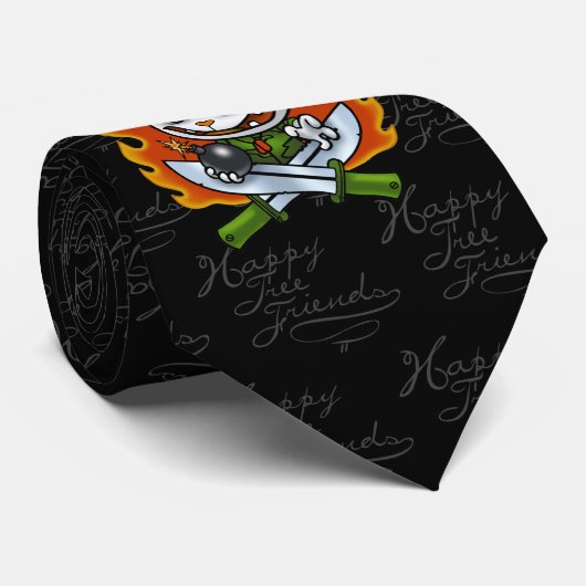 Flippy Fancy Flame TatTie Stropdas (Opgerold)