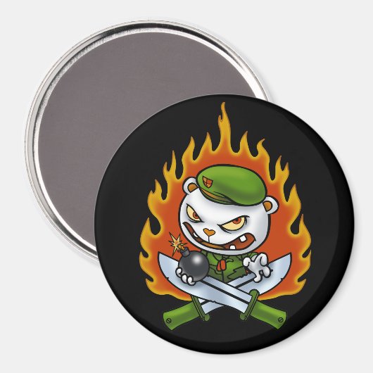 Flippy Flame Tattoo Magnet (Voorkant / Achterkant)