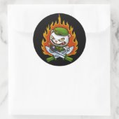 Flippy Flame Tattoo Sticker (Tas)