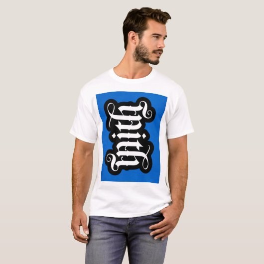 FlipScript Ambigram T-Shirt (Voorkant volledig)