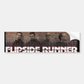 Flipside Runner Bumpersticker (Voorkant)