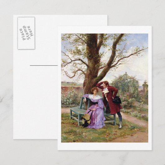 Fliratie Briefkaart (Voorkant / Achterkant)