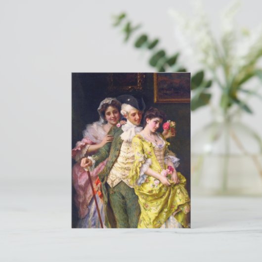 Fliratie Briefkaart (Staand voorkant)