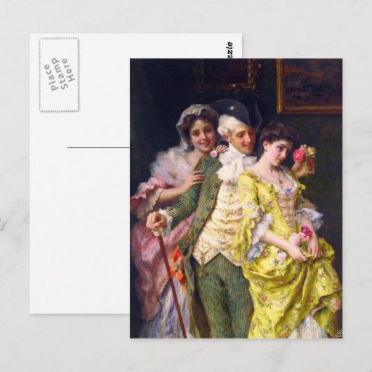 Fliratie Briefkaart (Voorkant / Achterkant)