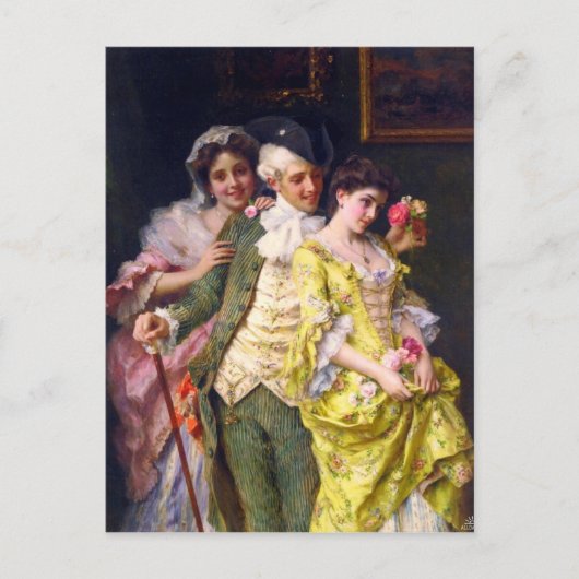 Fliratie Briefkaart (Voorkant)