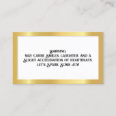 Fliratie Contactkaartje (Voorkant)