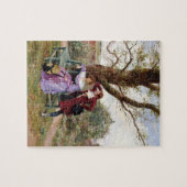 Fliratie Legpuzzel (Horizontaal)