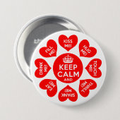 Fliratie Ronde Button 7,6 Cm (Voorkant /achterkant)