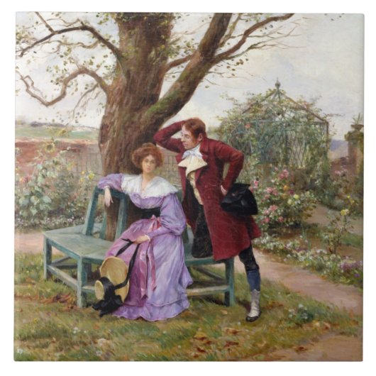 Fliratie Tegeltje (Voorkant)