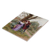 Fliratie Tegeltje (Zijkant)