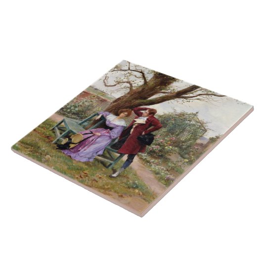 Fliratie Tegeltje (Zijkant)