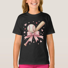 Flirt Baseball liefhebbers naschoolse activiteit T-shirt