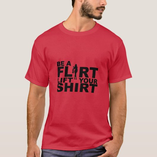 flirt citeert t-shirts (Voorkant)