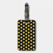 flirt-emoji bagagelabel (Achterkant verticaal)