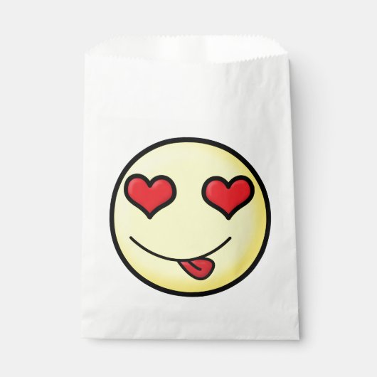 flirt-emoji bedankzakje (Voorkant)