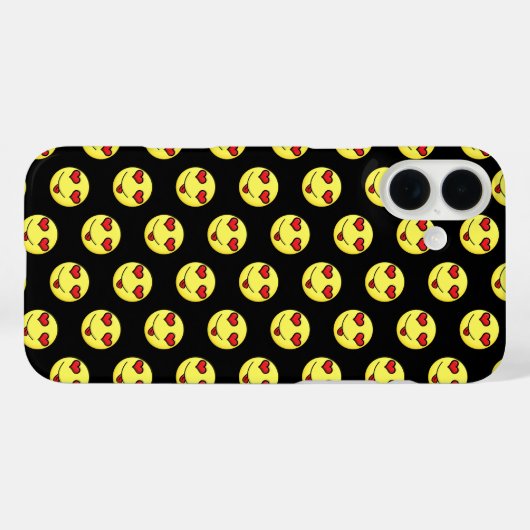 flirt-emoji Case-Mate iPhone case (Achterkant (horizontaal))