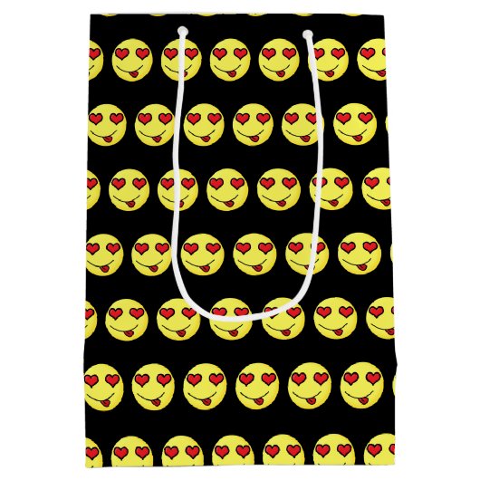 flirt-emoji medium cadeauzakje (Achterkant)