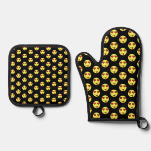 flirt-emoji ovenwant & pannenlap set
