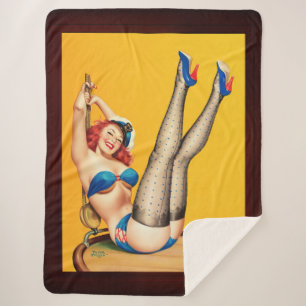 Flirt Pulp Hoesje van Peter Driben Sherpa Deken