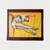 Flirt Pulp Hoesje van Peter Driben Wandkleed (Voorkant (horizontaal))
