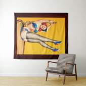 Flirt Pulp Hoesje van Peter Driben Wandkleed (In Situ (horizontaal))
