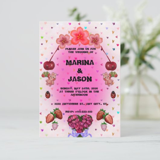 Flirt Save The Date (Staand voorkant)