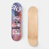 flirt sky persoonlijk skateboard (Voorkant)