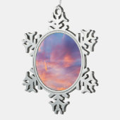 flirt sky tin sneeuwvlok ornament (Rechts)