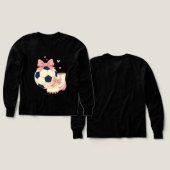 Flirt Soccerliefhebber Sweatshirt (Voorkant /achterkant)