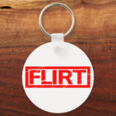 Flirt Stempel Sleutelhanger (Voorkant)