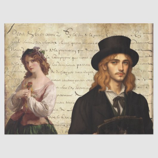  Flirt Tissuepapier (Voorkant)