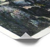 Flirtation Walk Uitzicht van de Kissingrots Poster (Hoek)