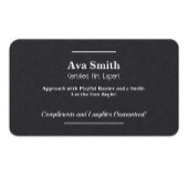 flirtbedel visitekaartje