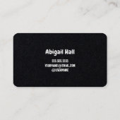 Flirten Game Premium Visitekaartje (Achterkant)