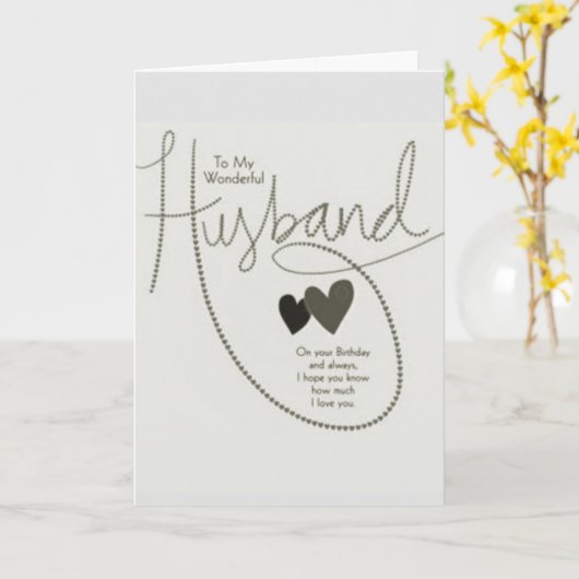 ** FLIRTEN MET JE MAN OP ZIJN VERJAARDAG KAART (Gele Bloem)