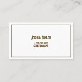 Flirten Visitekaartje (Achterkant)