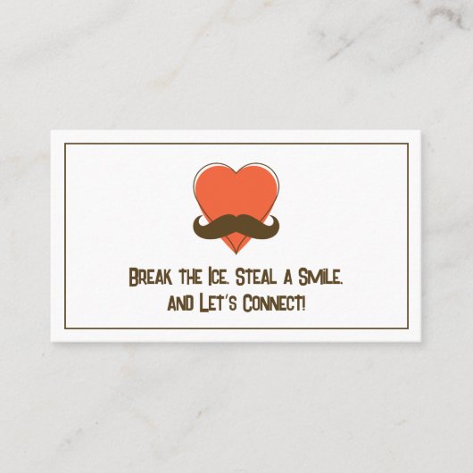 Flirten Visitekaartje (Voorkant)