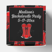 Flirtend Rood Korset Hart Bedankdoosjes (Bovenkant)