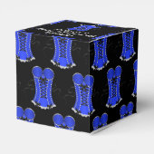 Flirterig Blauw Tuinhart Bedankdoosjes (Achterkant)