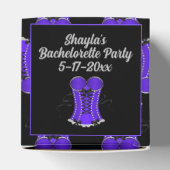 Flirterig Paars Korset Hart Bedankdoosjes (Bovenkant)