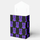 Flirterig Paars Korset Tent Bedankdoosjes (Geopend)