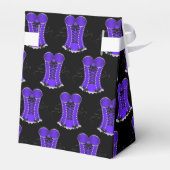 Flirterig Paars Korset Tent Bedankdoosjes (Achterkant)