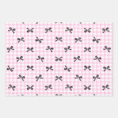 Flirterig pastel zoet inpakpapier vel (Voorkant 3)