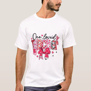 Flirterige Boog Leraar Valentijnsdag Een Geliefde  T-shirt