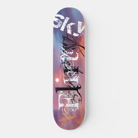 flirterige lucht persoonlijk skateboard (Voorkant)