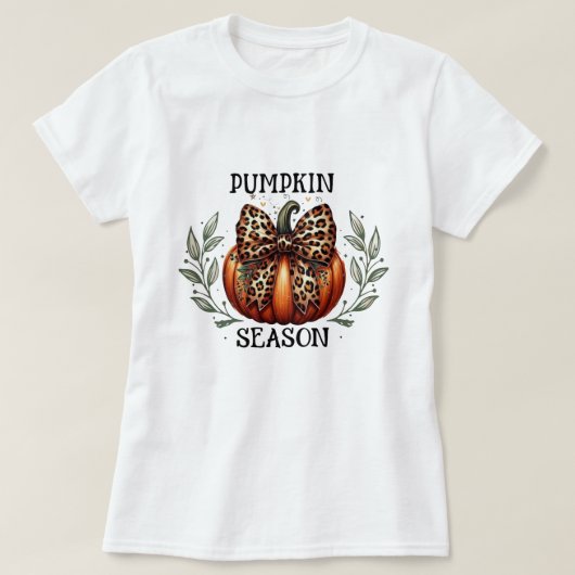 Flirterige Pompoen T-shirt (Design voorkant)
